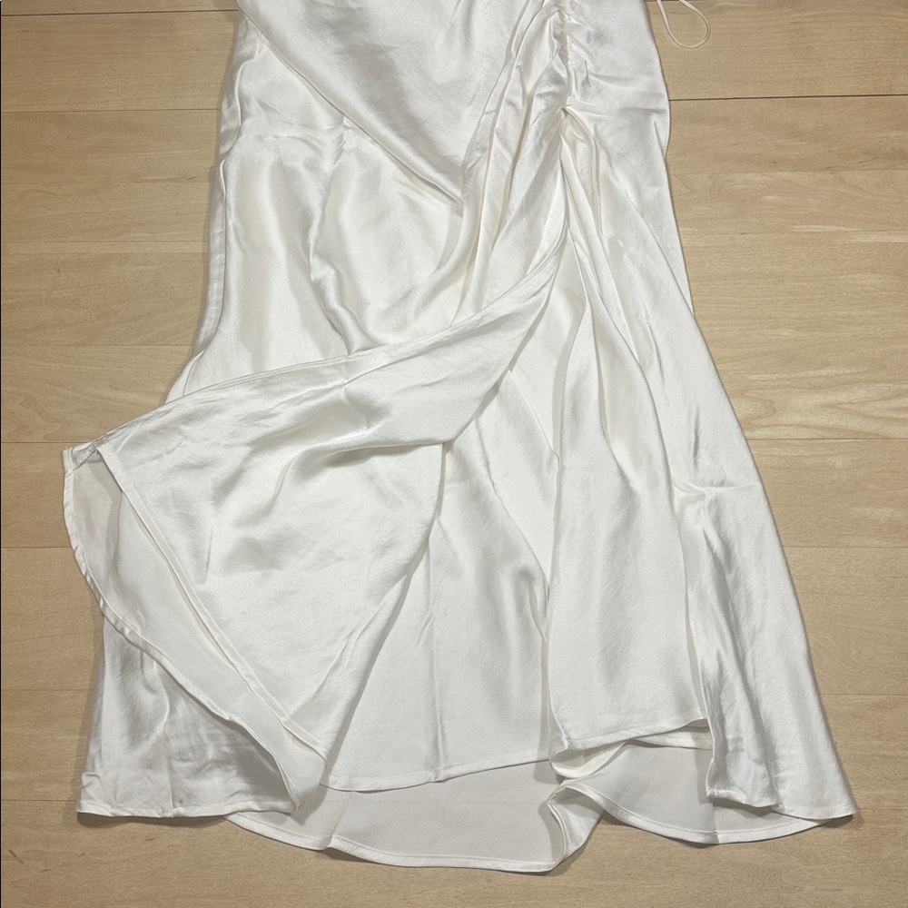 NWT Abercrombie & Fitch Cowl Neck Draped Maxi Dress Sz S - Picture 7 of 9